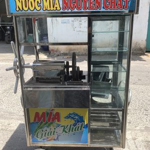 xe nước mía inox truyền thống 1 mét