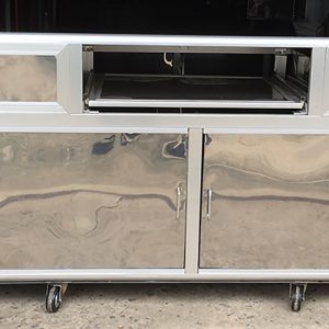 quầy vé số nhôm kính